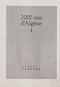2000 Ans d'Alg?rie Tome III - Inconnu