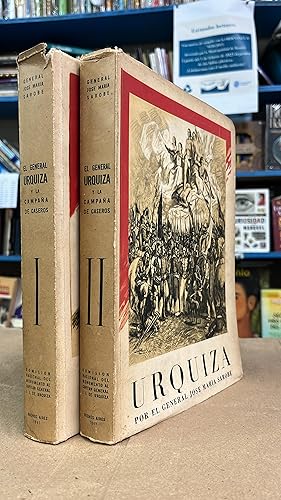 Imagen del vendedor de El general Urquiza (1843-1852) La campaa de Caseros (2 tomos) a la venta por Librera El Pez Volador