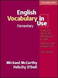 Bild des Verkufers fr English Vocabulary in Use Elementary with Answers zum Verkauf von WeBuyBooks