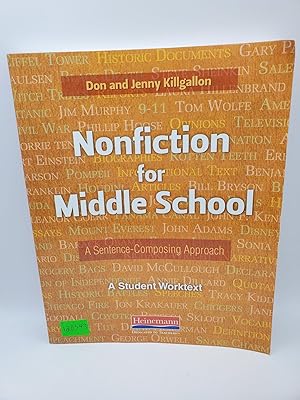 Image du vendeur pour Nonfiction for Middle School: A Sentence-Composing Approach A Student Worktext mis en vente par Bay Used Books