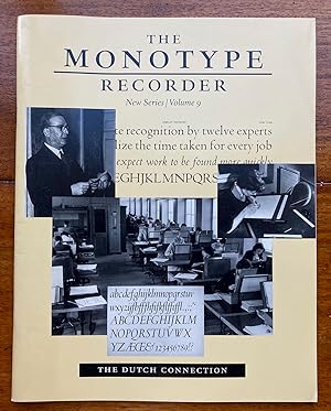 The Monotype Recorder. New Series. No. 9. The Dutch Connection