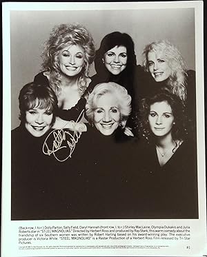 Image du vendeur pour Steel Magnolias 8 X 10 Still 1989 Signed by Dolly Parton! mis en vente par AcornBooksNH