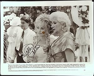 Immagine del venditore per Steel Magnolias 8 X 10 Still 1989 Signed by Dolly Parton! venduto da AcornBooksNH