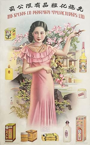 Original Vintage Poster - The Sincere Co. (Perfumery Manufacturers). Ltd.