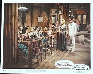 Seller image for The Revolt of Mamie Stover Lot of Four 8 x 10 Color Stills Jane Russell, Richard Egan! for sale by AcornBooksNH