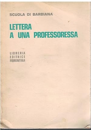 Immagine del venditore per Lettera a una professoressa venduto da Books di Andrea Mancini