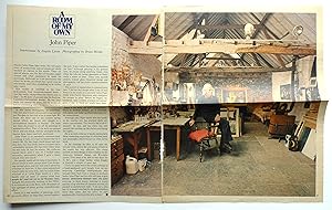 John Piper. A Room of my Own. Interviewed by Angela Levin, Photographed by Brian Moody. Extracted...