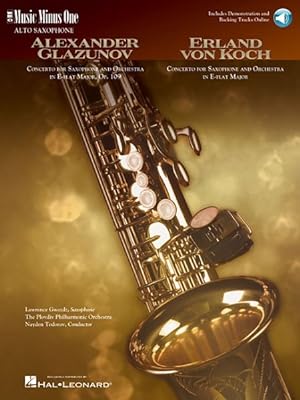 Imagen del vendedor de Glazunov Concerto in E-Flat, Op.109; Von Koch Concerto a la venta por GreatBookPrices