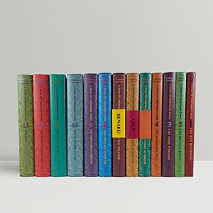 Seller image for A Series of Unfortunate Events. Complete Run Books 1-13. Bad Beginning; Reptile Room; Wide Window; Miserable Mill; Austere Academy; Ersatz Elevator; Vile Village; Hostile Hospital; Carnivorous Carnival; Slippery Slope; Grim Grotto; Penultimate Peril; The End for sale by John Atkinson Books ABA ILAB PBFA