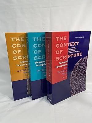 The Context of Scripture, Volume I: Canonical Compositions from the Biblical World, 3 vols