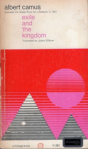 Imagen del vendedor de Exile and the Kingdom V-281 a la venta por A Cappella Books, Inc.