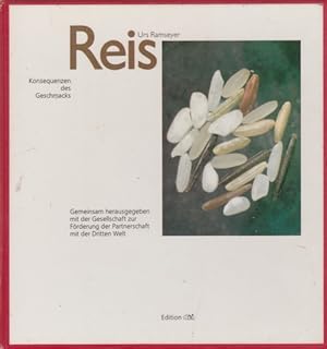 Bild des Verkufers fr Reis. Konsequenzen des Geschmacks. zum Verkauf von La Librera, Iberoamerikan. Buchhandlung
