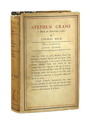 Image du vendeur pour Stephen Crane: A Study in American Letters mis en vente par Capitol Hill Books, ABAA
