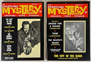 STARTLING MYSTERY STORIES (with "The Glass Floor" and "The Reaper's Image.")