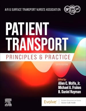 Immagine del venditore per Patient Transport : Principles and Practice venduto da GreatBookPrices