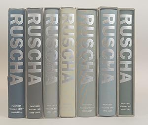 Seller image for EDWARD RUSCHA: CATALOGUE RAISONNE OF THE PAINTINGS [Seven Volumes] for sale by Second Story Books, ABAA