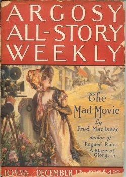 Imagen del vendedor de ARGOSY ALL-STORY Weekly: December, Dec. 12, 1925 a la venta por Books from the Crypt