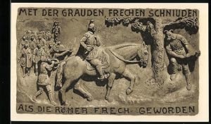 Bild des Verkufers fr Notgeld Horn /Lippe 1921, 50 Pfennig, Szene mit Germanen und Rmern zum Verkauf von Bartko-Reher