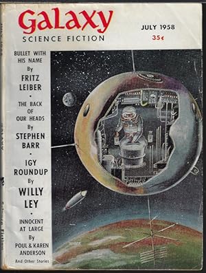 Bild des Verkufers fr GALAXY Science Fiction: July 1958 zum Verkauf von Books from the Crypt