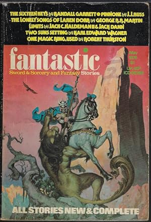 Bild des Verkufers fr FANTASTIC Stories: May 1976 zum Verkauf von Books from the Crypt