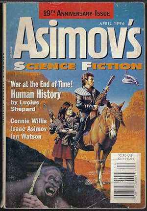 Bild des Verkufers fr ASIMOV'S Science Fiction: April, Apr. 1996 zum Verkauf von Books from the Crypt