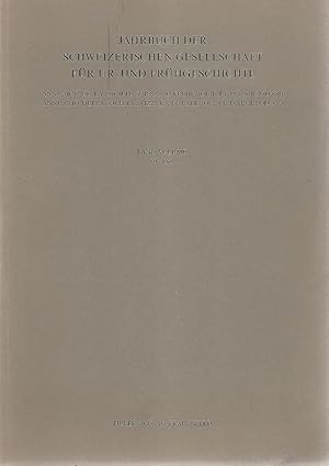 Image du vendeur pour Jahrbuch der Schweizerischen Gesellschaft fr Ur- und Frhgeschichte. Band 69 - 1986. mis en vente par Lewitz Antiquariat