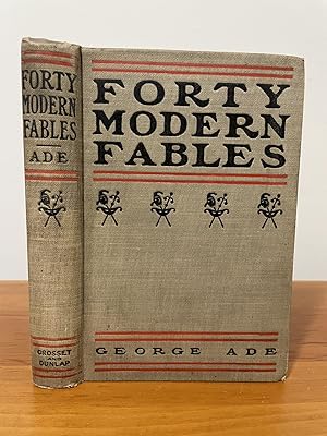 Imagen del vendedor de Forty Modern Fables a la venta por Matthew's Books