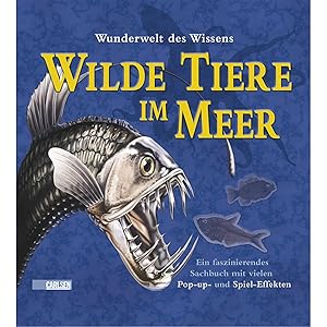 Bild des Verkufers fr Pop-up-Bcher: Wunderwelt des Wissens - Tiere im Meer: Ein faszinierendes Sachbuch mit vielen Pop-up- und Spiel-Effekten zum Verkauf von artbook-service