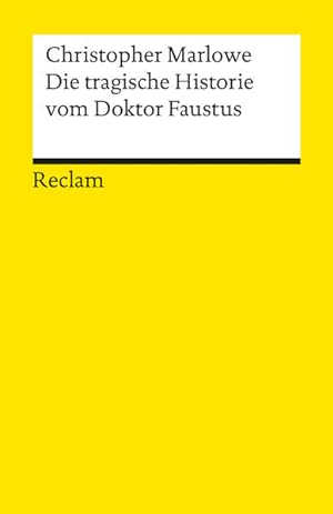 Bild des Verkufers fr Die tragische Historie vom Doktor Faustus zum Verkauf von antiquariat rotschildt, Per Jendryschik