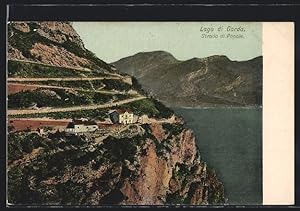 Seller image for Cartolina Strada di Ponale /Lago di Garda, Serpentinenstrasse for sale by Bartko-Reher