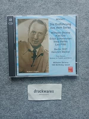 Imagen del vendedor de Die Entfhrung aus dem Serail [Audio CD]. a la venta por Druckwaren Antiquariat