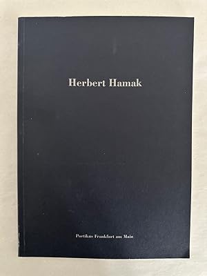 Bild des Verkufers fr Herbert Hamak zum Verkauf von Wissenschaftl. Antiquariat Th. Haker e.K