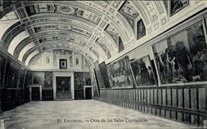 Ansichtskarte / Postkarte San Lorenzo de El Escorial Madrid, Monasterio del Escorial, Otra de las...