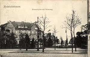 Ansichtskarte / Postkarte Berlin Pankow Niederschönhausen, Bismarckplatz, Kaiserweg
