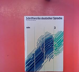 Immagine del venditore per Schriftwerke deutscher Sprache. Dritter Band: Von Heine bis Brecht venduto da biblion2