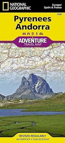 Seller image for Pyrenen und Andorra: NATIONAL GEOGRAPHIC Adventure Maps: Protected Areas, Points of Interest, Detailed Road Network and Town Location Index for sale by AHA-BUCH