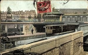 Ansichtskarte / Postkarte Paris XI. Bezirk Popincourt, Metropolitan, Bahnhof Bastille
