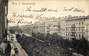 Ansichtskarte / Postkarte Wien 1 Innere Stadt, Kärntner Ring