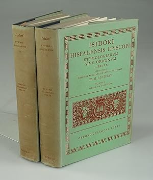 Bild des Verkufers fr Hispalensis episcopi etymologiarum sive originum libri XX 2 Vol. zum Verkauf von Antiquariat Dorner