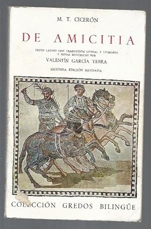 Seller image for DE AMICITIA for sale by Desvn del Libro / Desvan del Libro, SL
