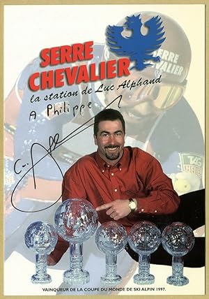 Immagine del venditore per Luc Alphand - Signed photo - 1998 venduto da PhP Autographs