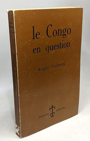 Seller image for Le congo en question for sale by crealivres