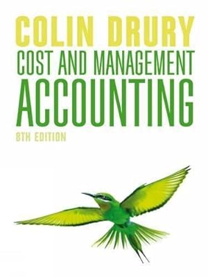 Bild des Verkufers fr Cost and Management Accounting zum Verkauf von WeBuyBooks
