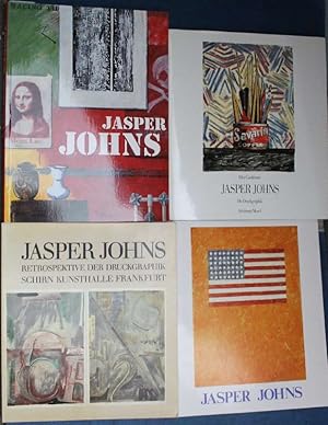 Image du vendeur pour Konvolut: Jasper Johns. 4 Titel Varnedoe, Kirk: Jasper Johns. Museum Ludwig Kln 8. Mrz bis 1. Juni 1997. Castleman, Riva: Jasper Johns. Die Druckgraphik. Jasper Johns. Eine Ausstellung des Museums Ludwig in der Kunsthalle Kln vom 11. Februar bis 27. Mrz 1978. Castleman, Riva: Jasper Johns. Retrospektive der Druckgraphik. Schirn Kunsthalle Frankfurt. mis en vente par Eugen Kpper