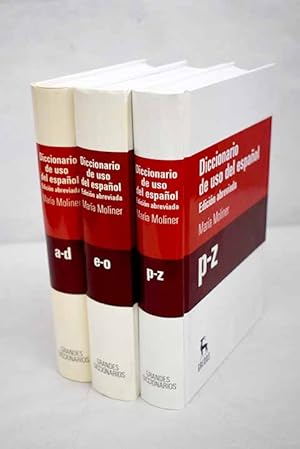 Immagine del venditore per Diccionario de uso del espaol venduto da Alcan Libros