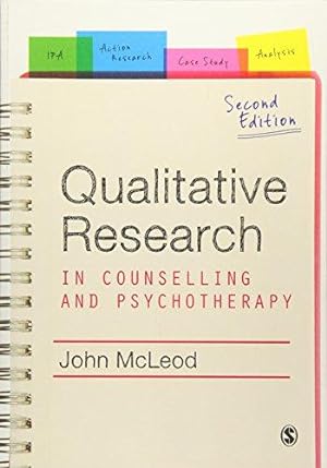 Image du vendeur pour Qualitative Research in Counselling and Psychotherapy mis en vente par WeBuyBooks