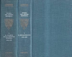 Bild des Verkufers fr Storia del Mondo Moderno, volume I e X zum Verkauf von Biblioteca di Babele