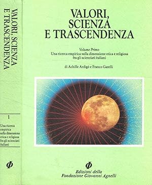 Bild des Verkufers fr Valori, scienza e trascendenza vol.I zum Verkauf von Biblioteca di Babele