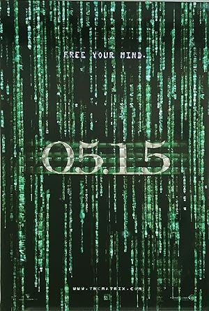Seller image for Original Vintage Poster - Matrix Reloaded 05.15 for sale by Picture This (ABA, ILAB, IVPDA)