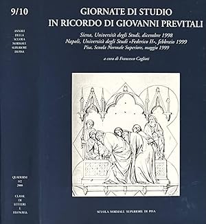 Immagine del venditore per Giornate di studio in ricordo di Giovanni Previtali venduto da Biblioteca di Babele